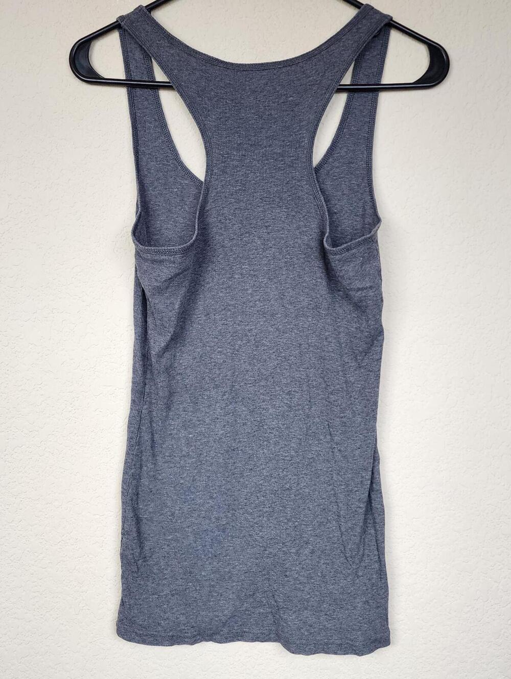 Large Grey Gray Tank Top - Picture 3 of 3